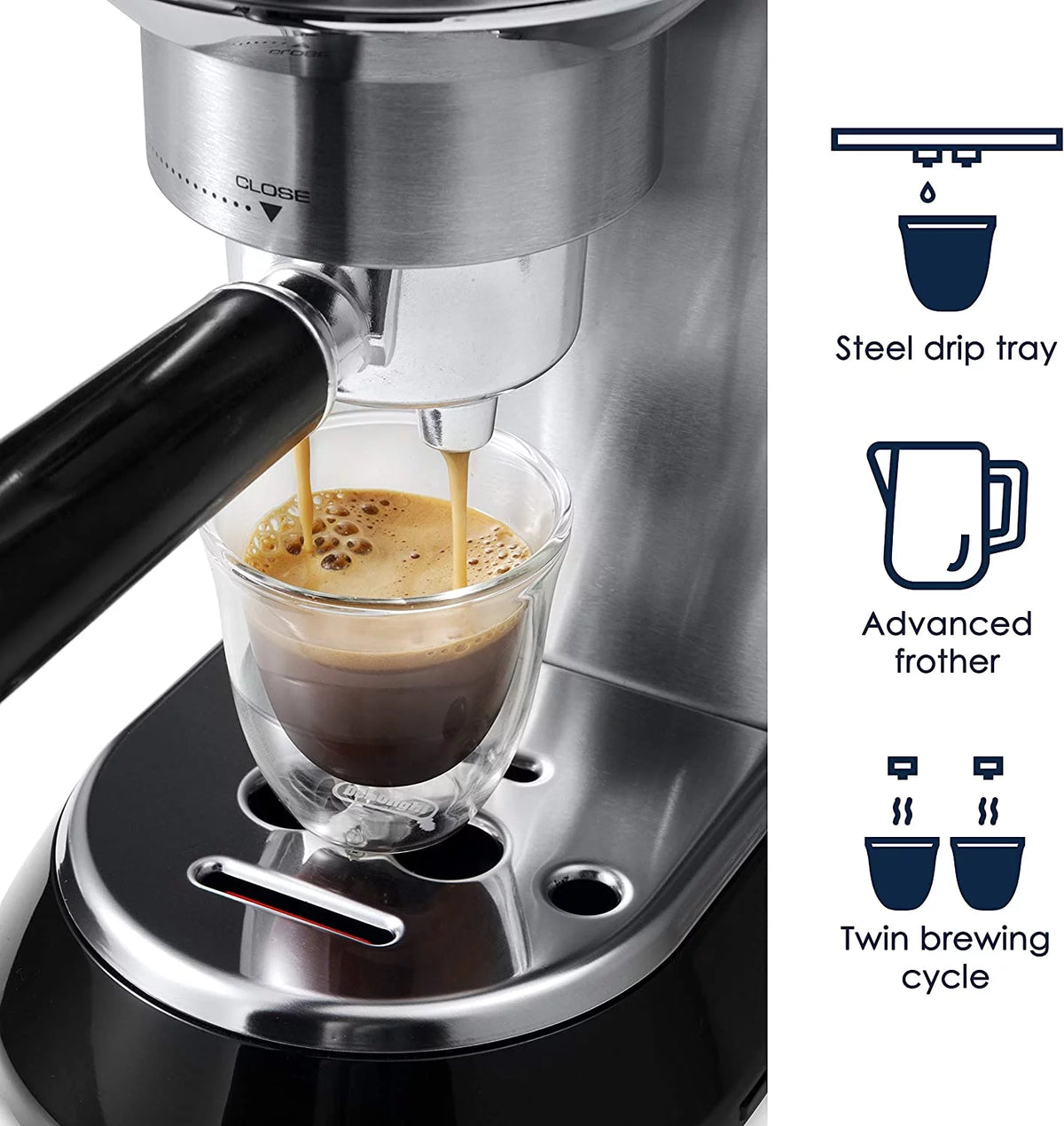 Espresso Stainless Steel Y6777