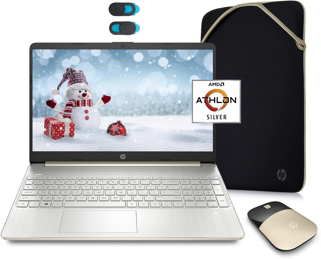 Gold 15.6" HD Laptop Computer, 4GB RAM, 128GB SSD, Windows 10 S X831520