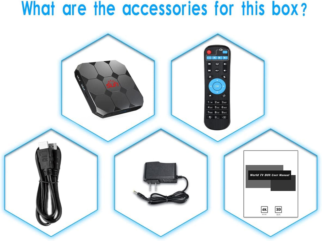 IPTV Box with Bluetooth Dual-Band WiFi M271095