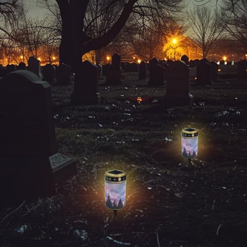 Solar Powered Cemetery Stake Lights F275