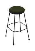 25 inch Stationary Counter Stool with Black Wrinkle Finish I59930