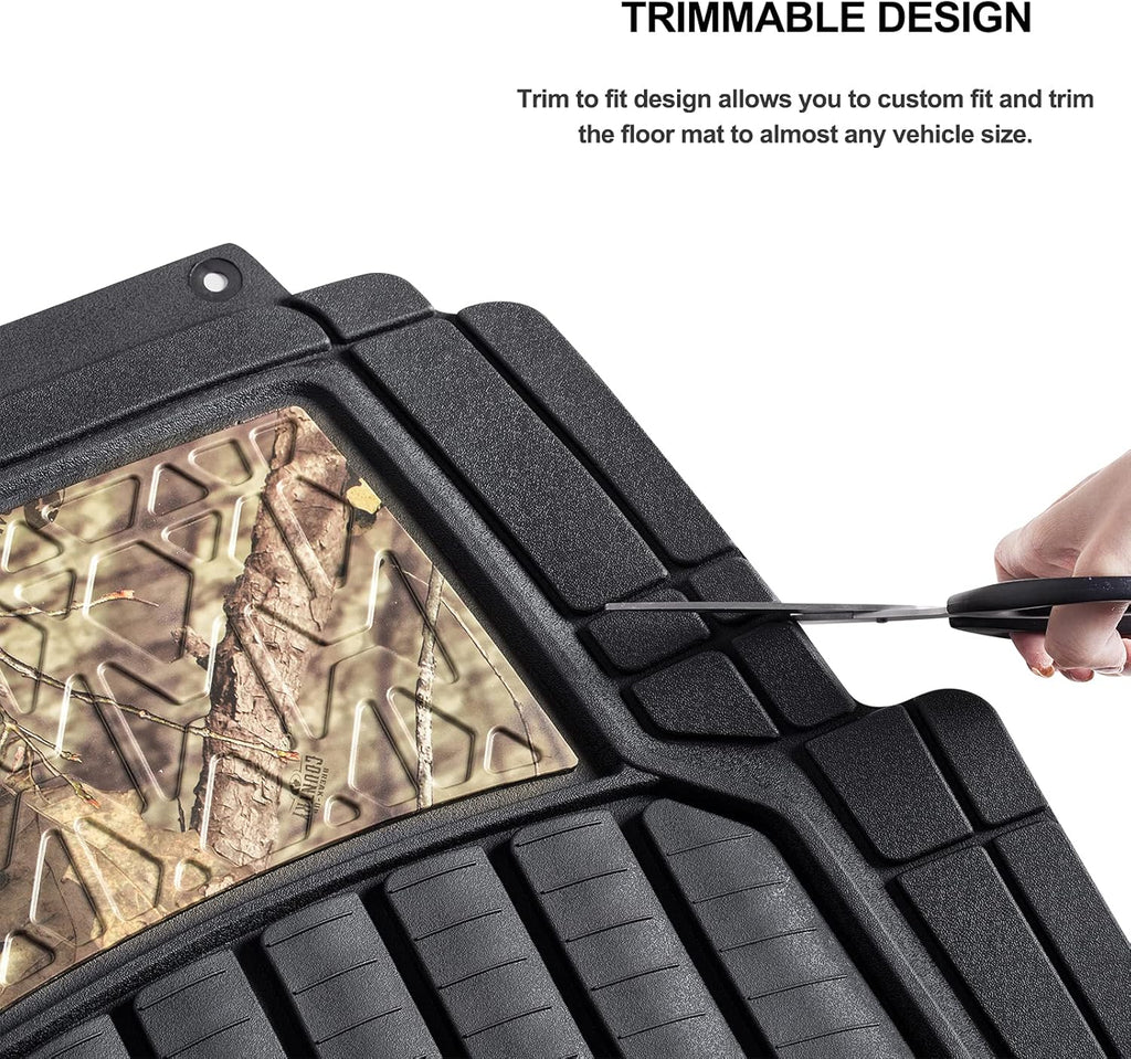 4 Pcs Camo Floor Mats R333