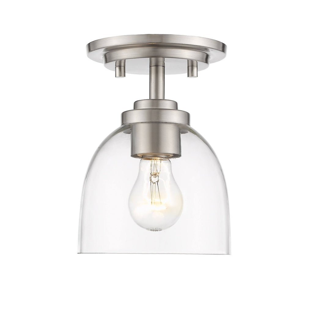 1 Light Grey Flush Mount G21078