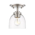 1 Light Grey Flush Mount G21078