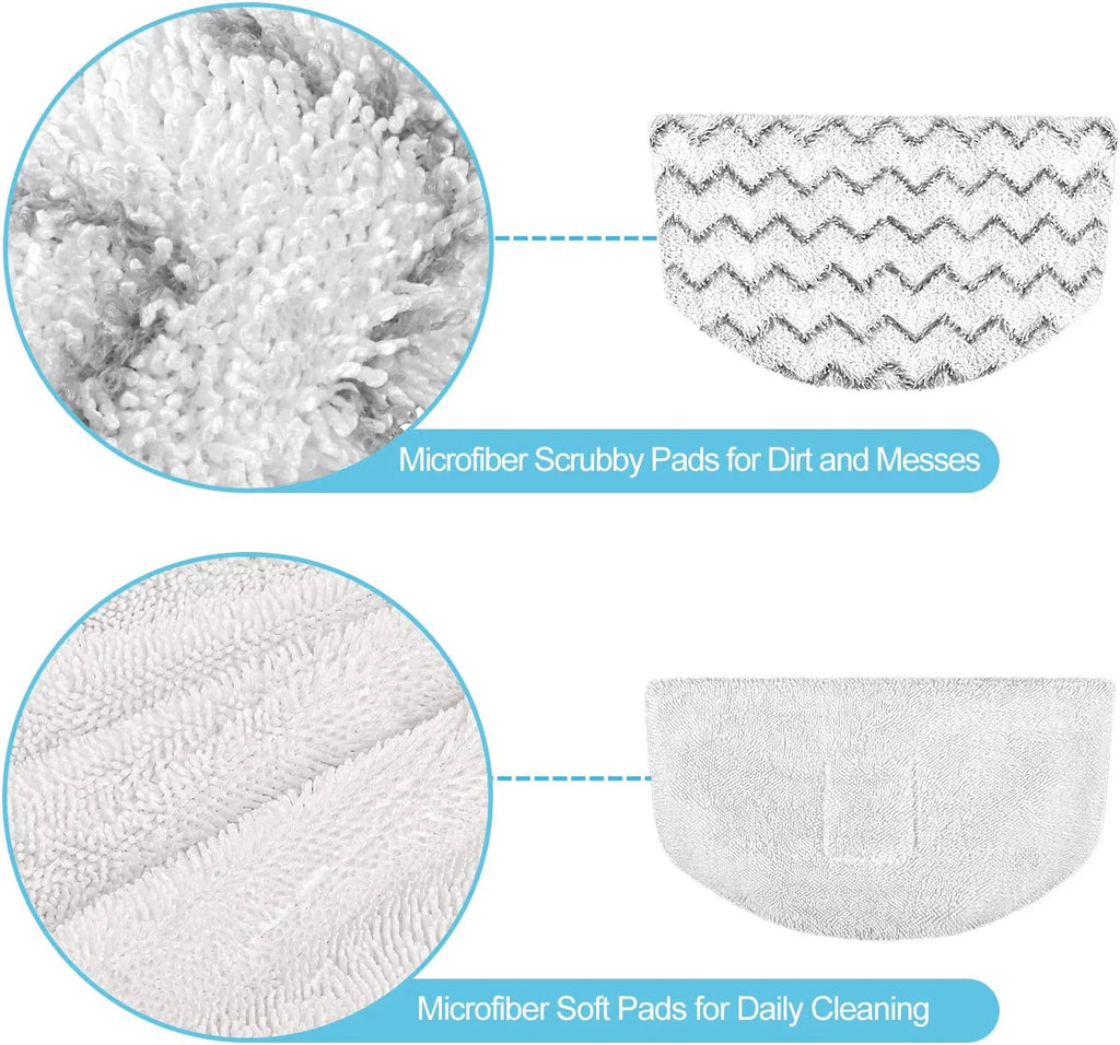 Steam Mop Replacement Pads, Pack of 8 C344388