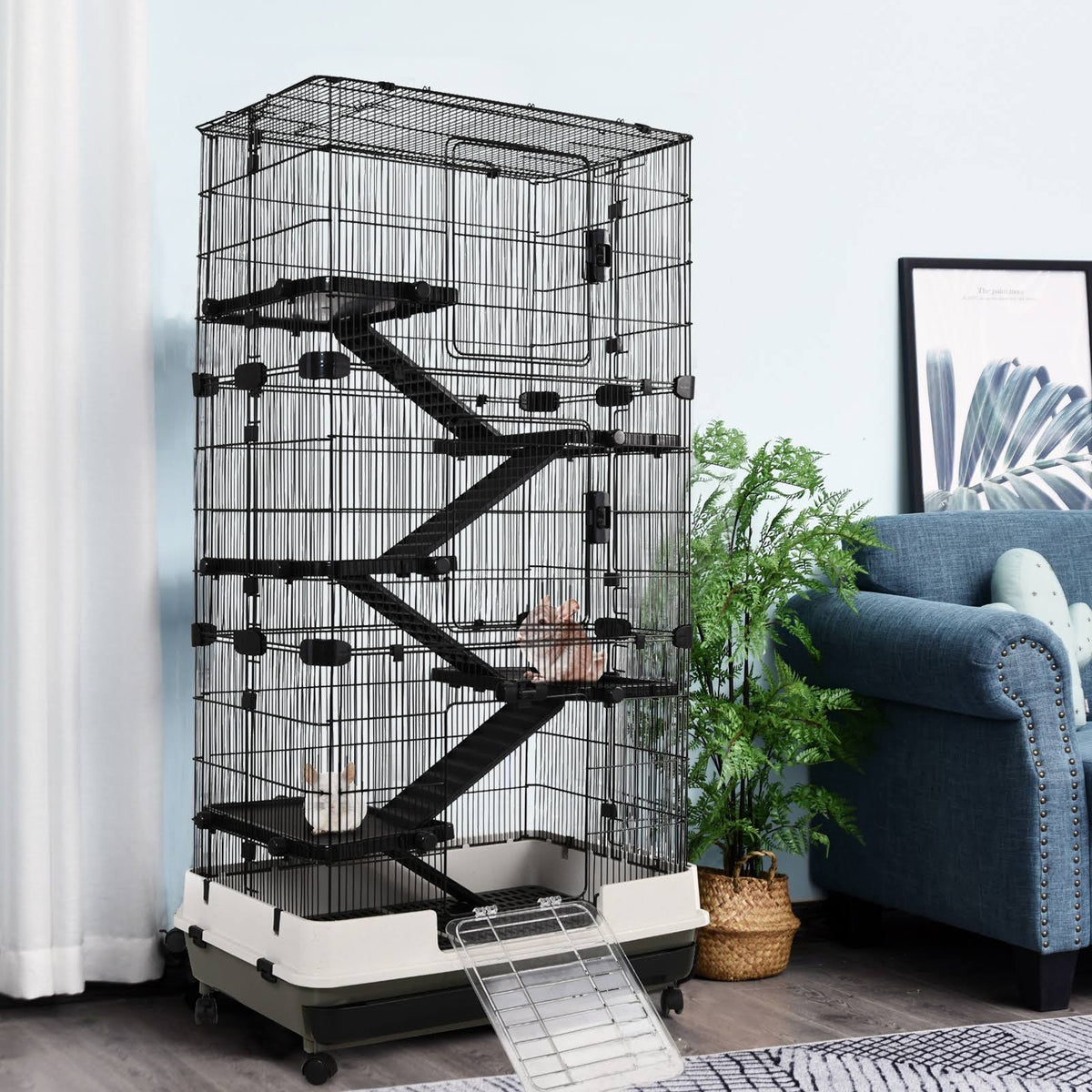 5-Tier Rolling Small Animal Cage I15585