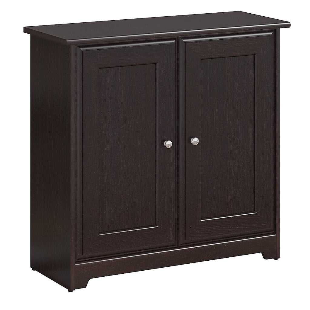 Espresso Oak Low Storage Cabinet with Doors J5449