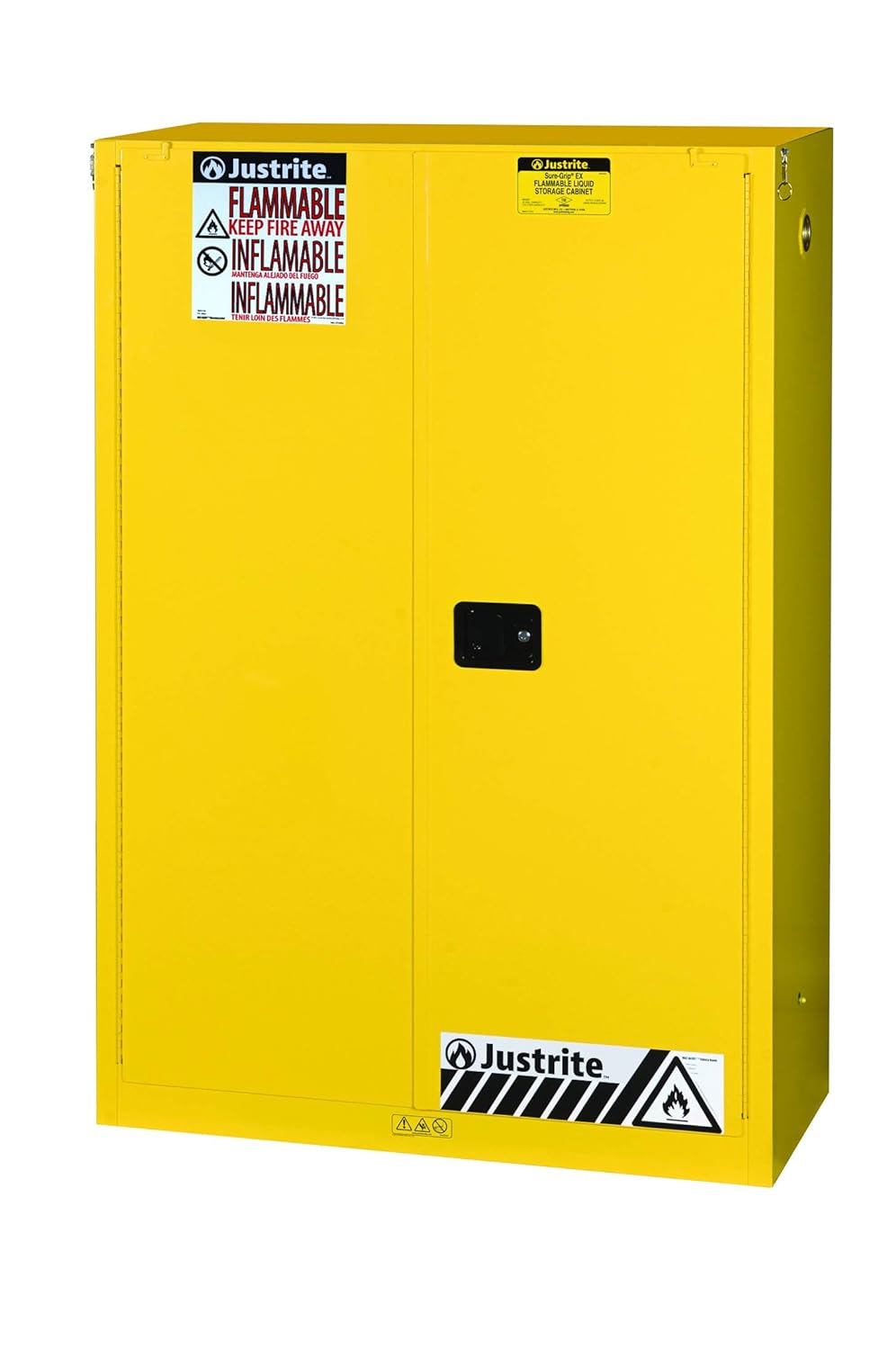 2 Door Self Closing Flammable Safety Cabinet, 45 gal T933