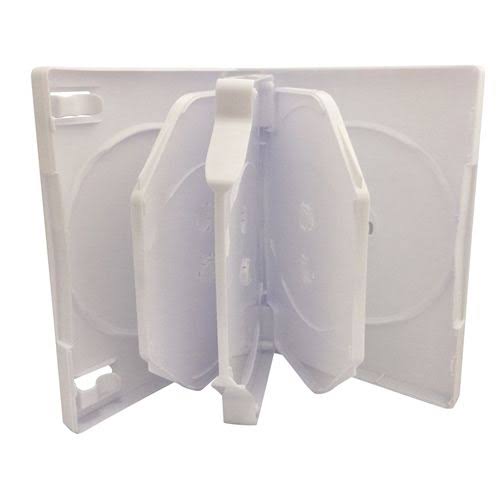 25 White 8 Disc DVD Cases R236