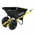 6 Cu. ft. Poly Tray Landscaper Wheelbarrow with Steel Handles Z826230