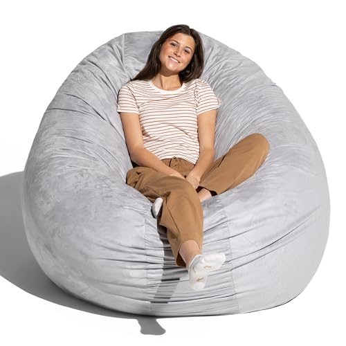 Charcoal Convertible Bean Bag Bed Z887