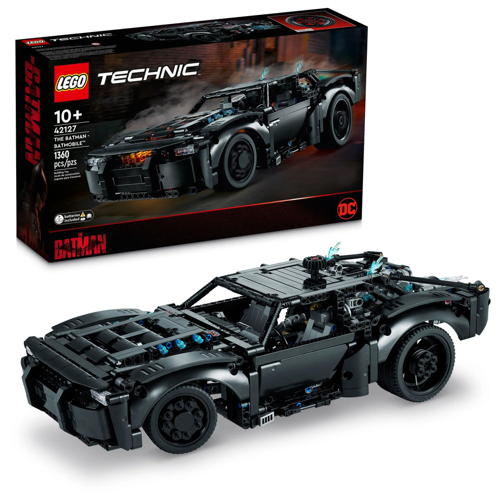 LEGO Technic BATMOBILE 42127 Model Car Building Toy with Light Bricks M254
