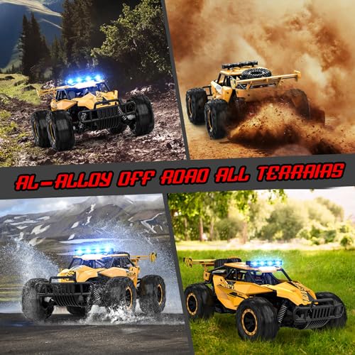 2.4GHz 1:12 Monster RC Truck with LED Headlight and Rechargeable Battery E21376