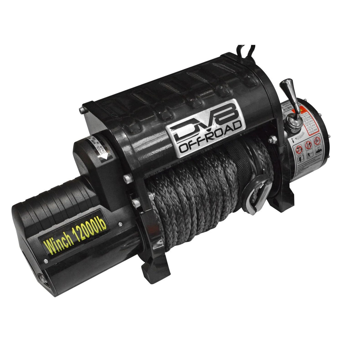 12000 lb Winch with Synthetic Line and Wireless Remote N38889