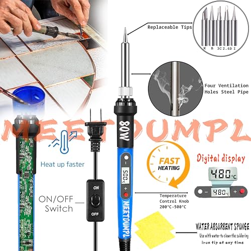 Stained Glass Kit with Diamond Grinder Bit and Soldering Iron Y535783