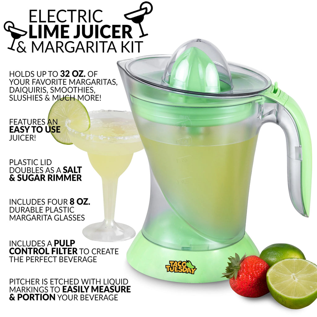 Electric Lime Juicer & Margarita Kit P8263