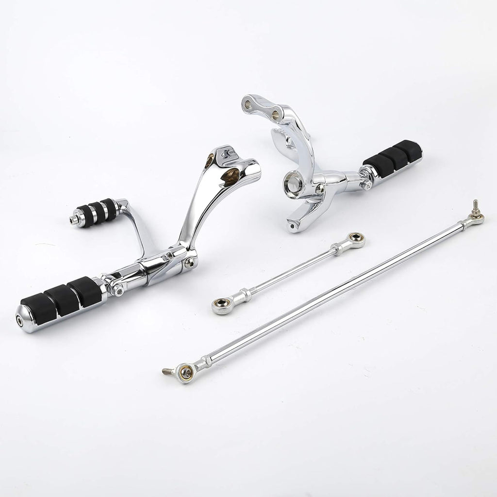 Forward Control Pegs Levers Linkages For Harley Sportster 1200 883 XL Iron 2004-2013 T301