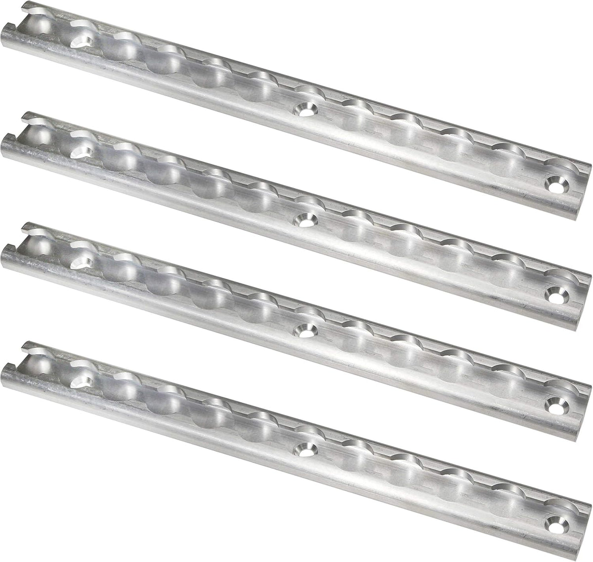 Aluminum L Track 12 Inch Length 4 Pack A1712