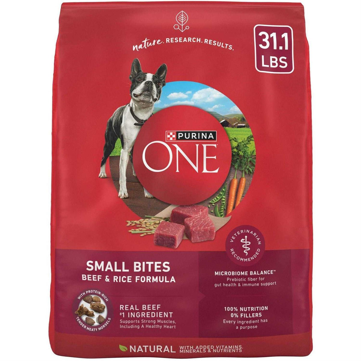 Small Bites Beef & Rice Formula Dry Dog Food D41497