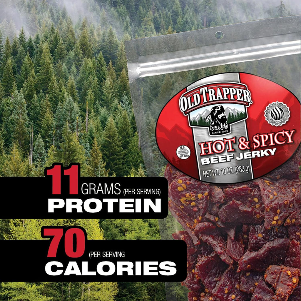 Spicy Beef Jerky, 10 Ounce Z3130