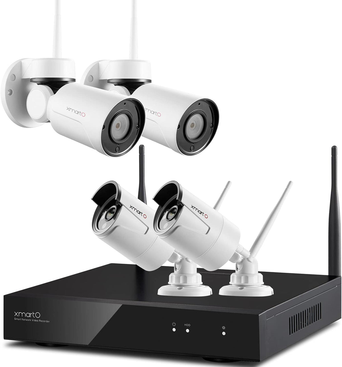 1296p HD Wireless Pan Tilt Security Camera with 2-Way Audio and Night Vision L8252