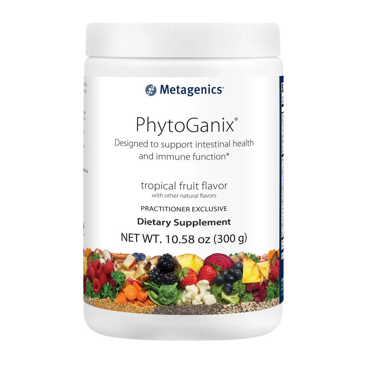 Organic Fruit & Vegetable Superfood Powder Blend Tropical Fruit Flavor 10.58 Oz M656