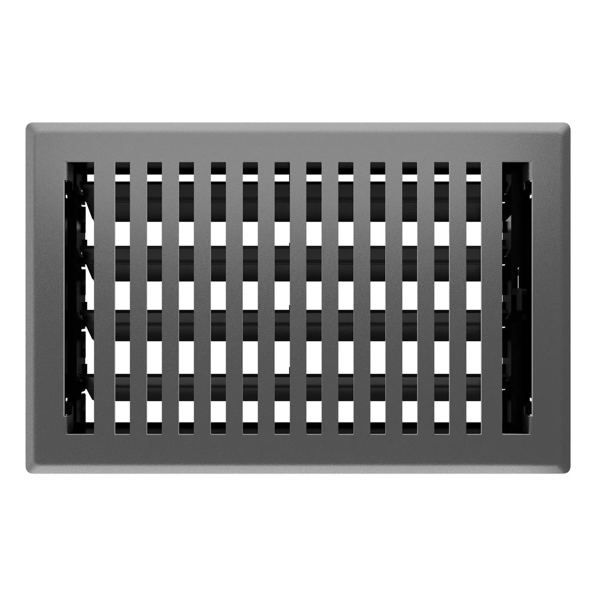 Grey Granite Metal Rectangular Air Floor Register 2 Pack A673501
