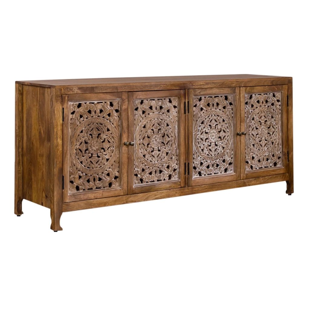 Multi 74 Inch 4 Door TV Stand U164225