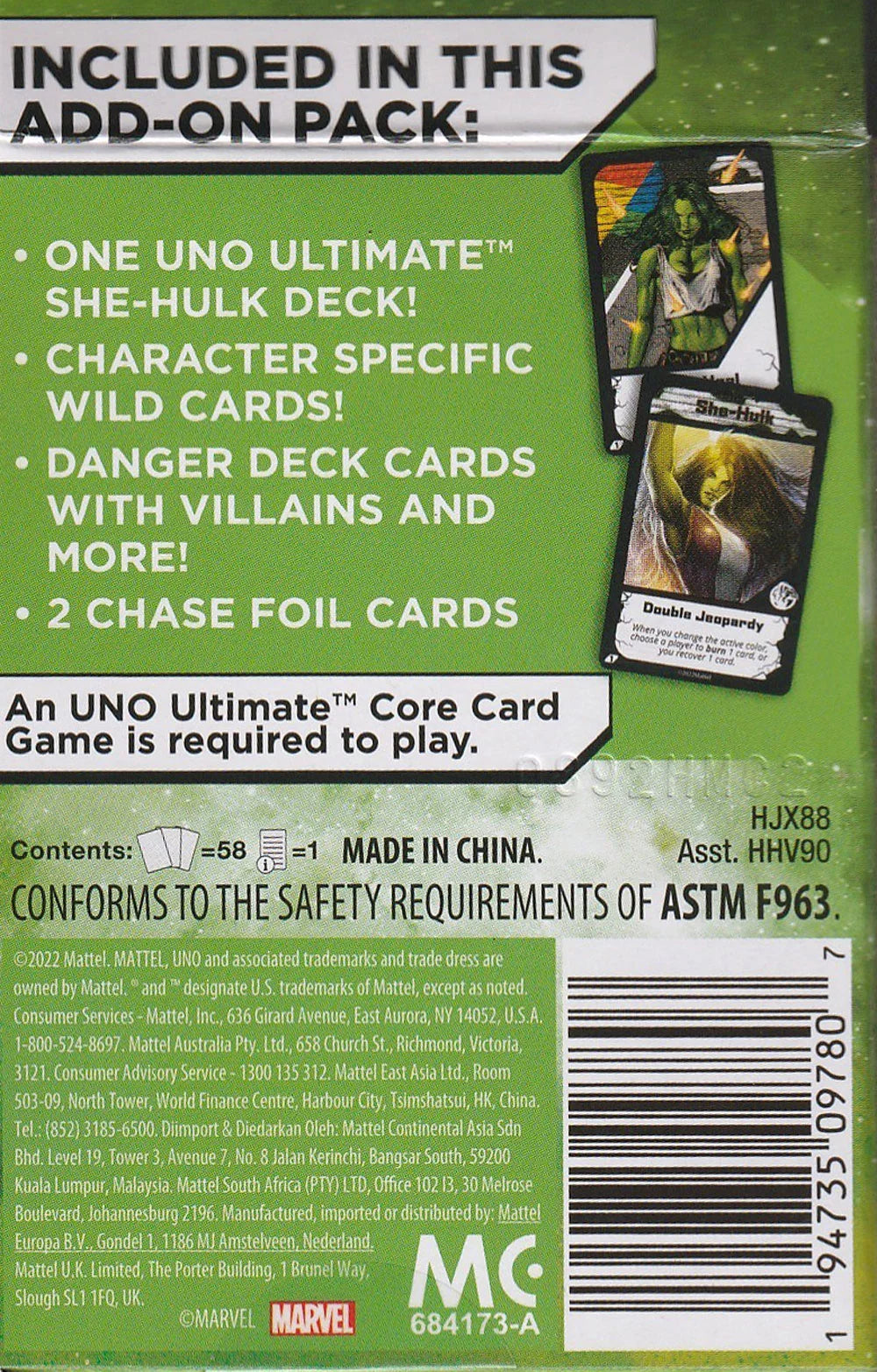 She-Hulk Add-On Pack M236
