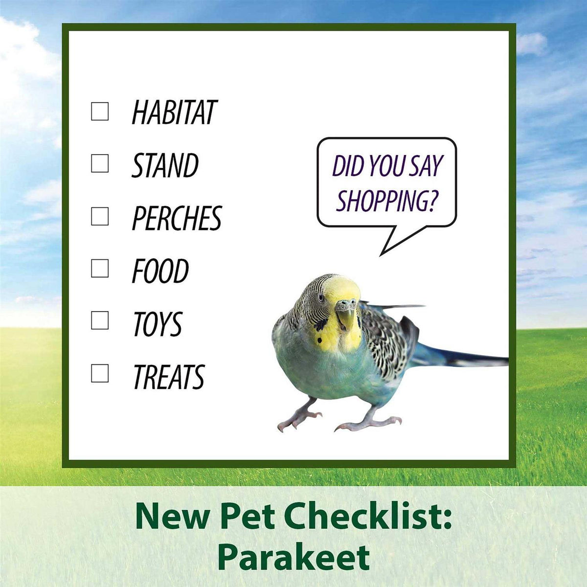 Parakeet Food E1370