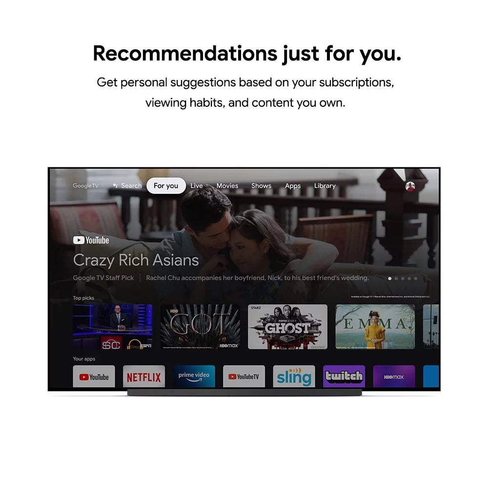 Chromecast with Google TV W487370