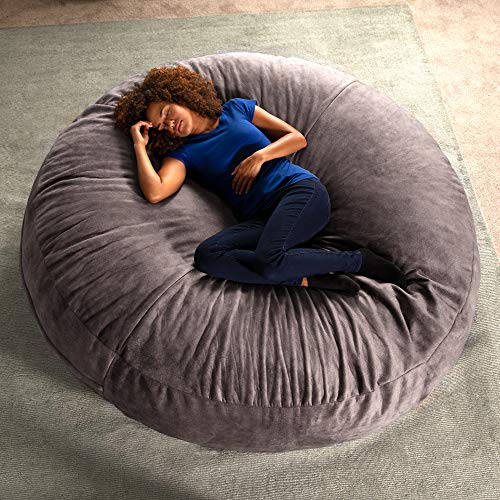 Charcoal Convertible Bean Bag Bed Z887