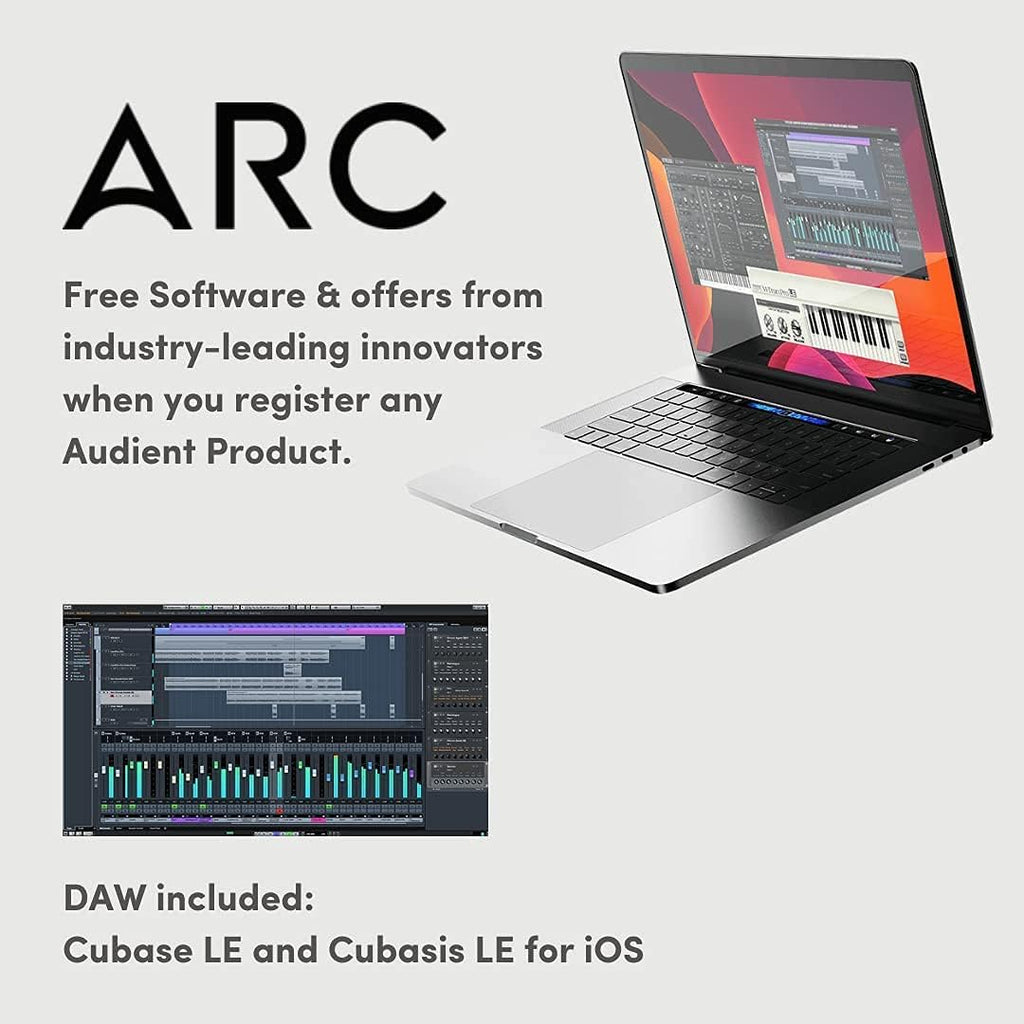 USB-C Audio Interface with Over-Ear Stereo Headphones and XLR Mic Cable V26900