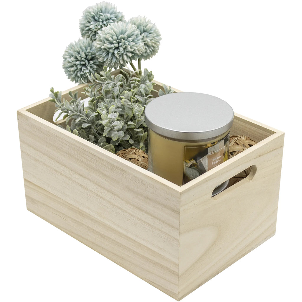 Unfinished Wood Crates 4-Pack I49681