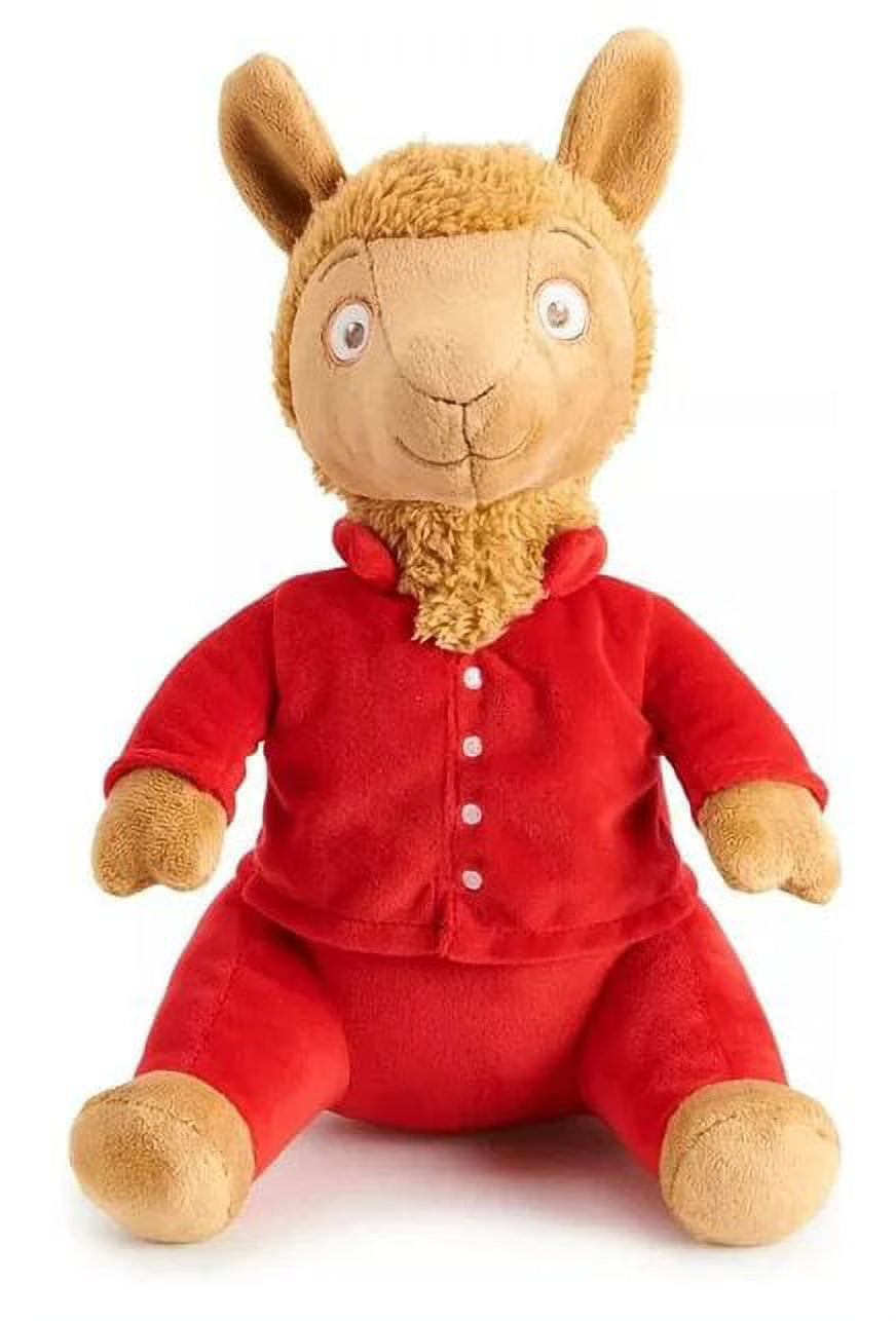 Llama Red Pajama Plush Stuffed Animal Toy Doll Q454