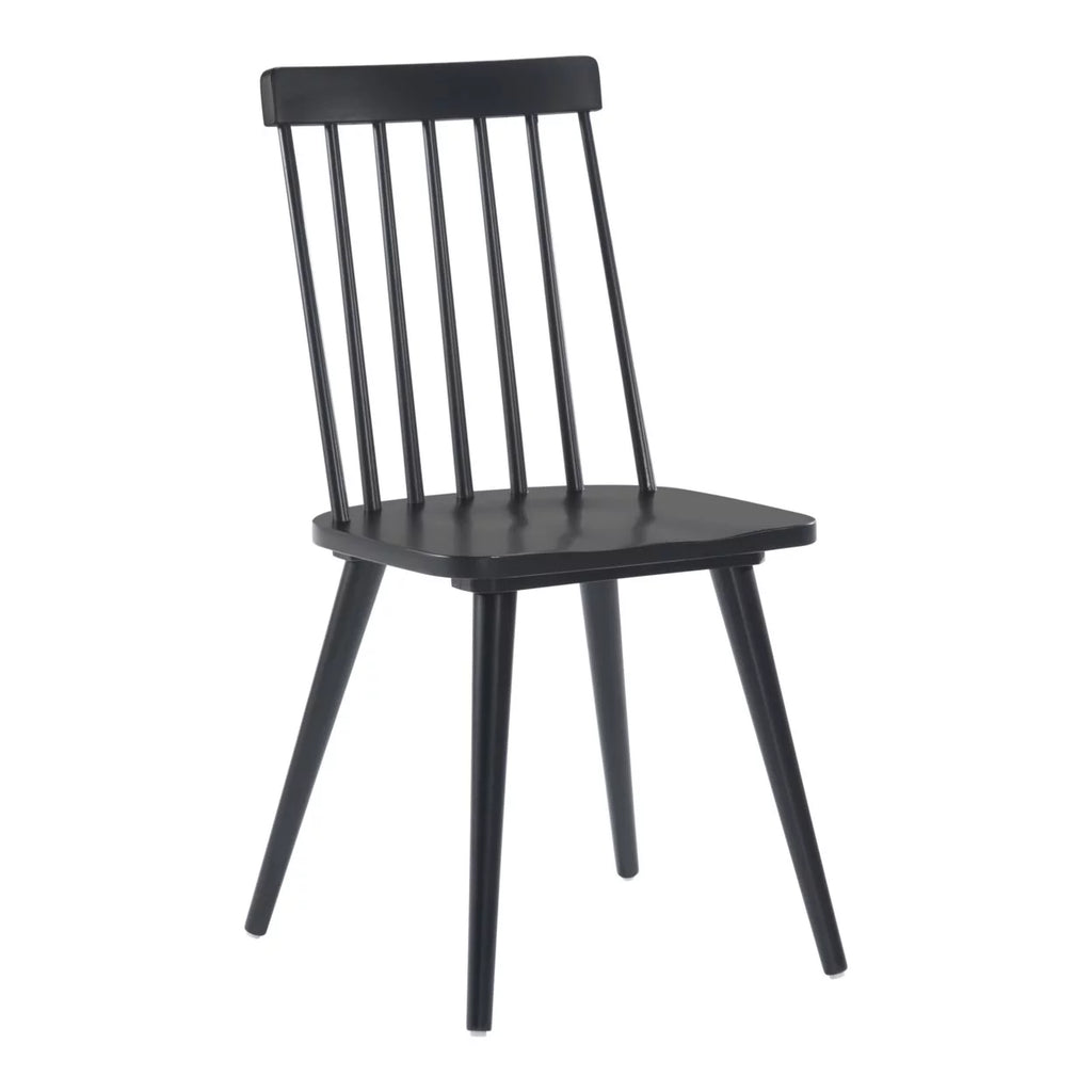 Black Dining Chair Set of 2 J7902