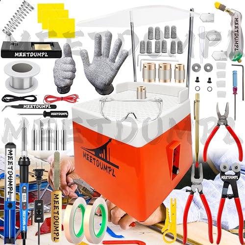 Stained Glass Kit with Diamond Grinder Bit and Soldering Iron Y535783