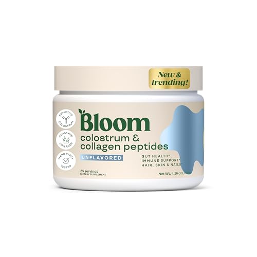 Bovine Colostrum Powder, Gluten Free, Sugar Free, Unflavored, 25 Servings D55172