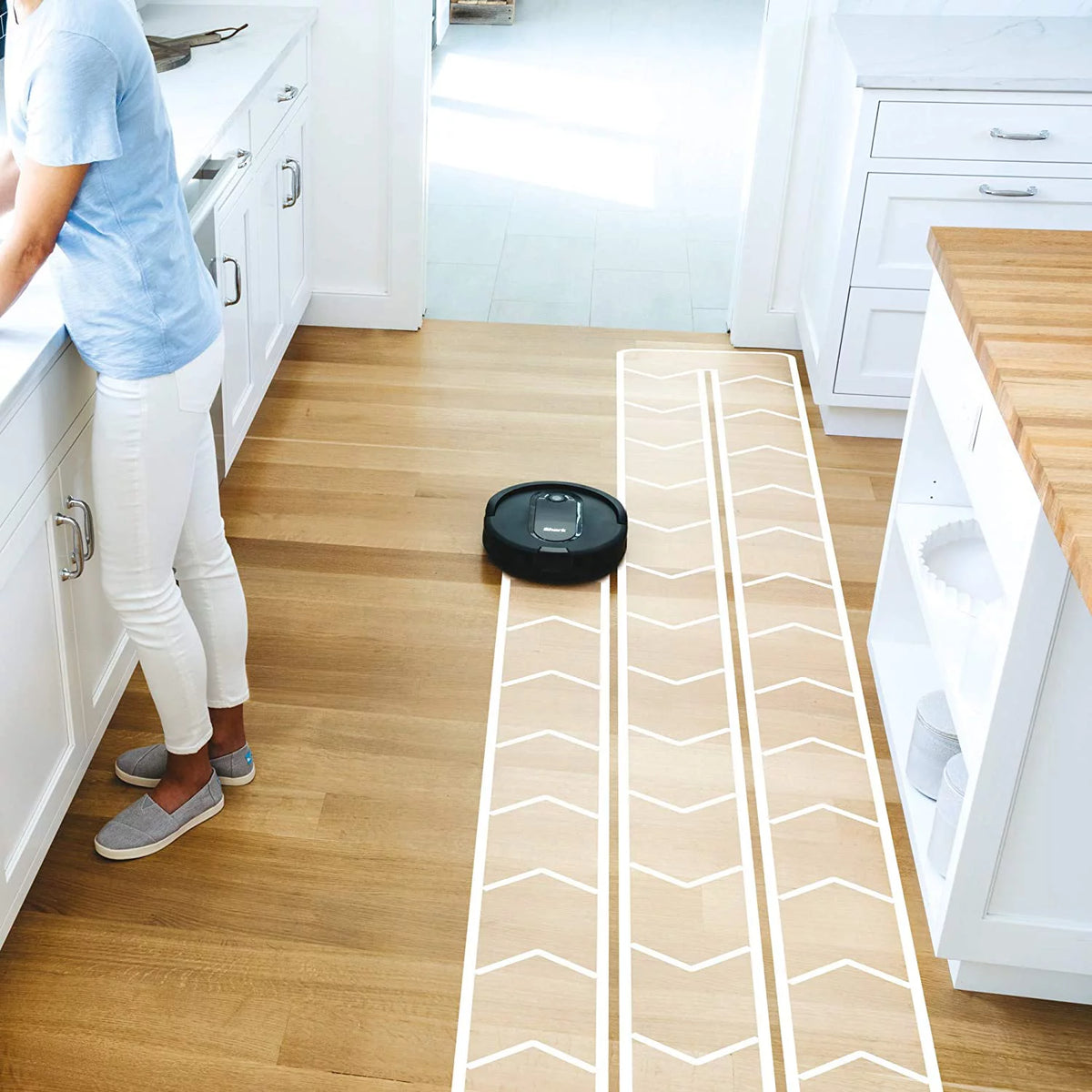 Restored Robot Vacuum with Wifi K75801