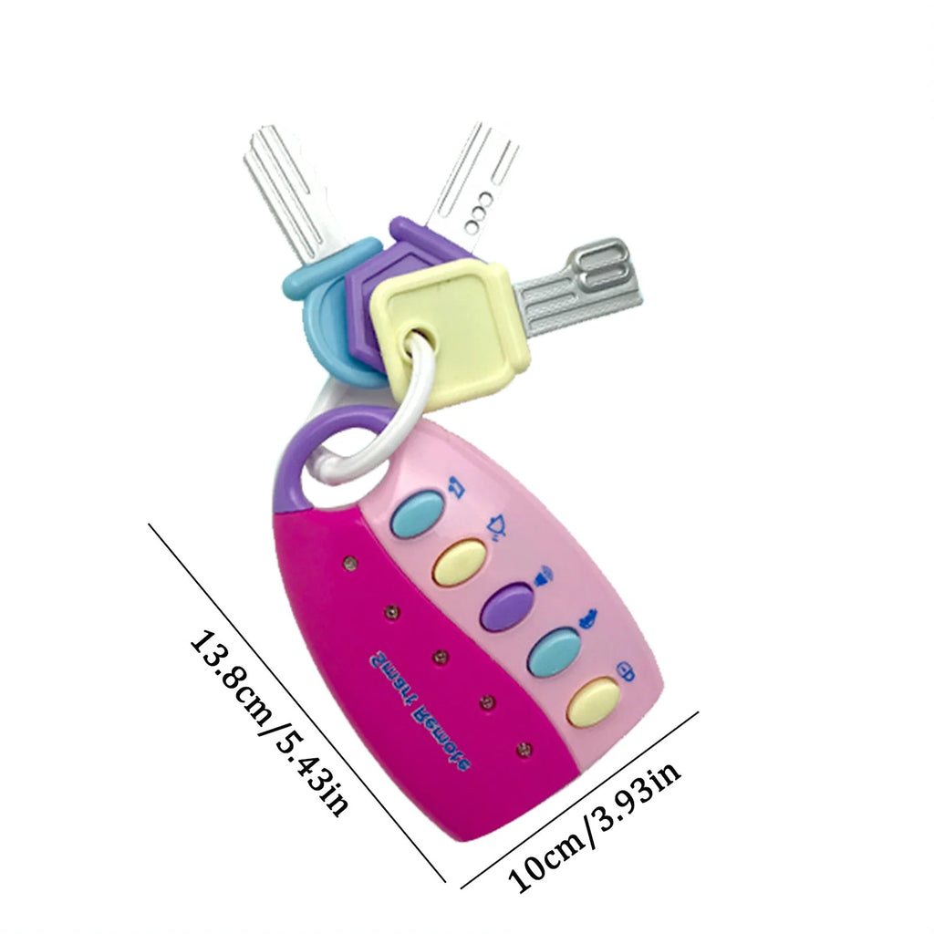 Pink Toy Car Keys With Light And Sounds X363682