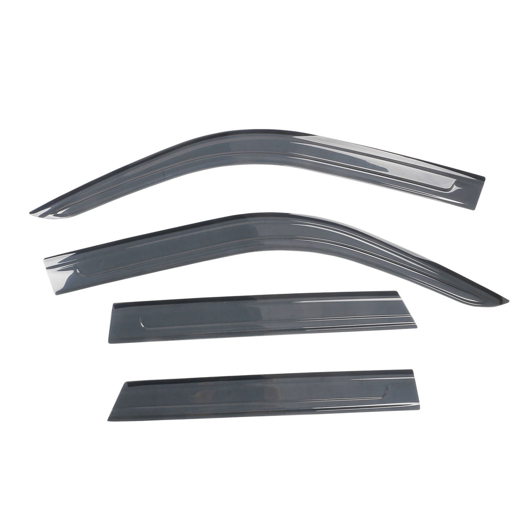 Black Acrylic Window Visors 4PCS H884334