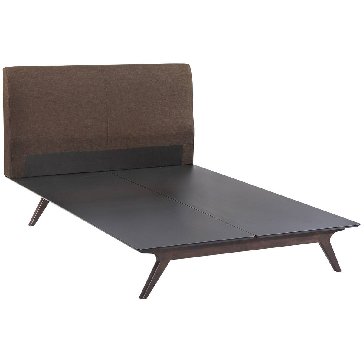 Bed in Cappuccino Brown Full I2660