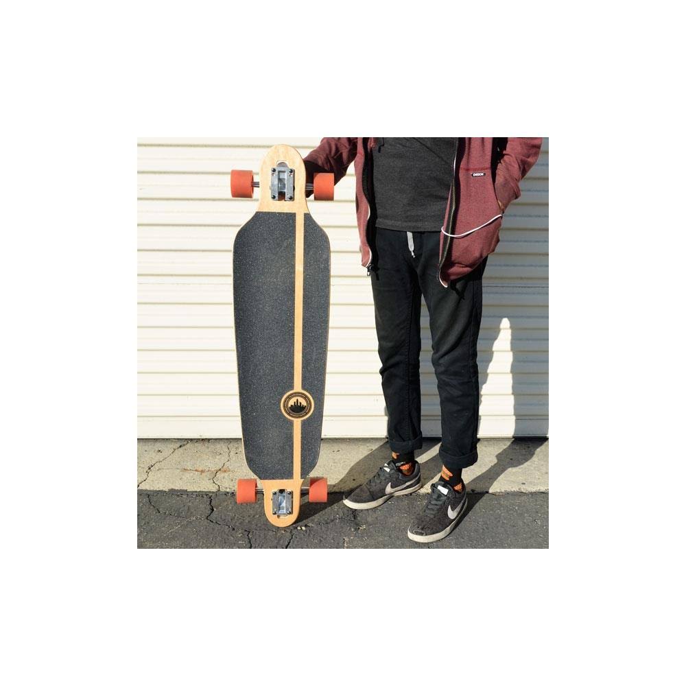 Pink Drop Through Longboard Complete O742
