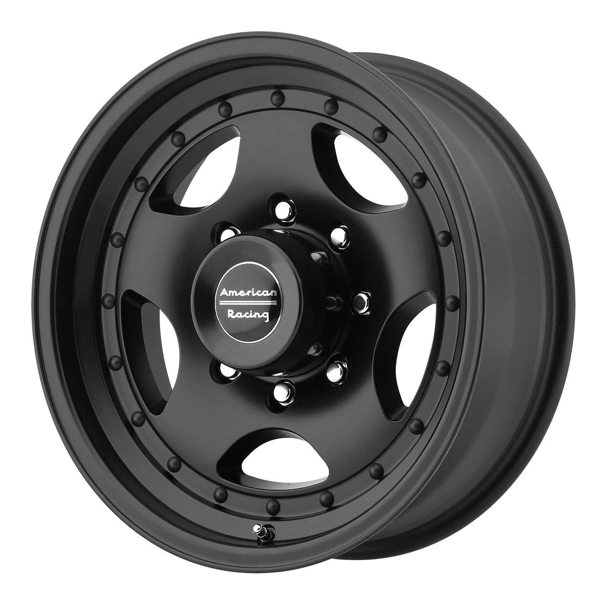 Black 16x8 8x165.10 Wheel V583
