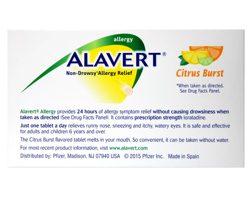 24 Hour Orally Disintegrating Tablets Citrus Burst, 60 ea C19729