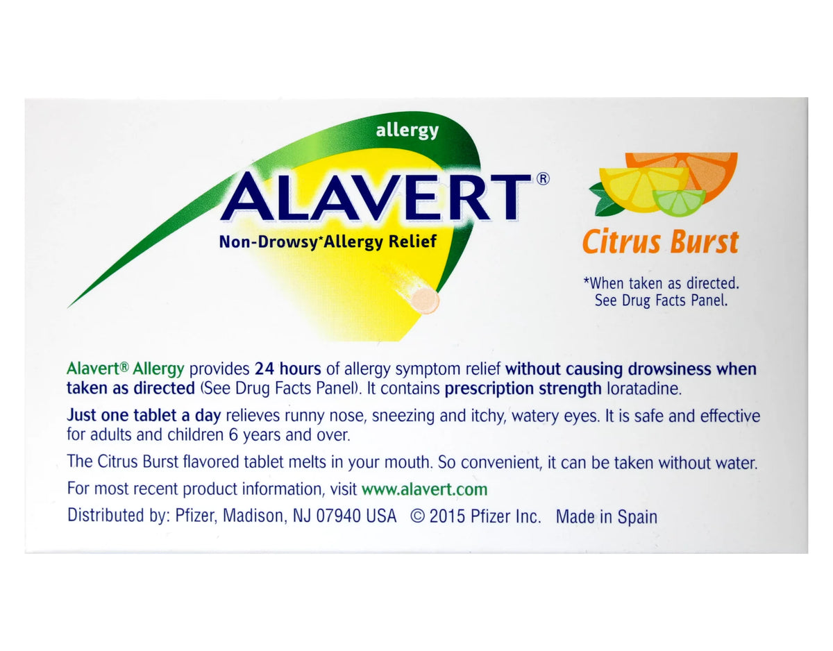 24 Hour Orally Disintegrating Tablets Citrus Burst, 60 ea C19729