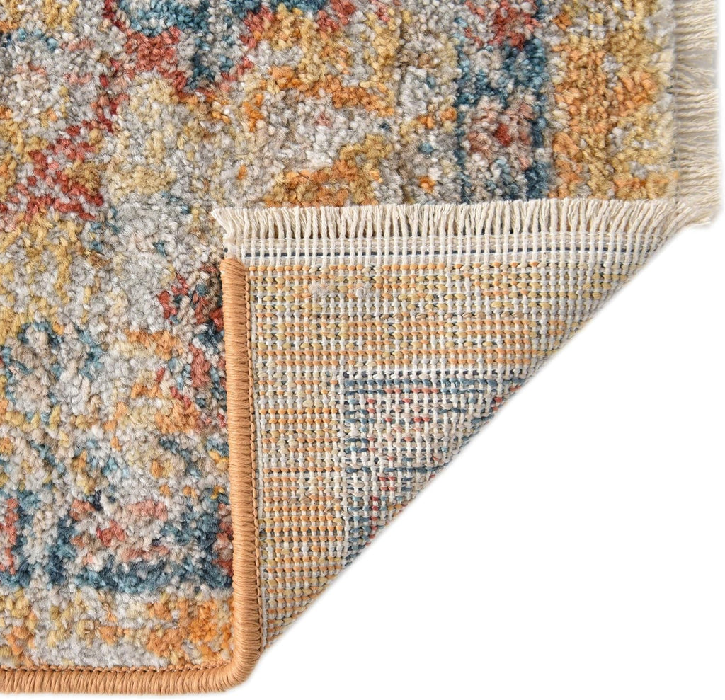 Yellow Octagon Rug K120224