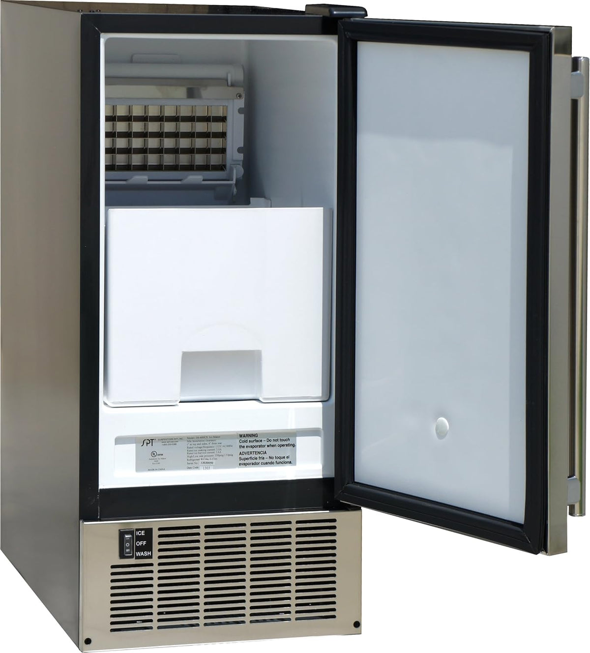50LBS Stainless Steel Under-Counter Ice Maker J69006