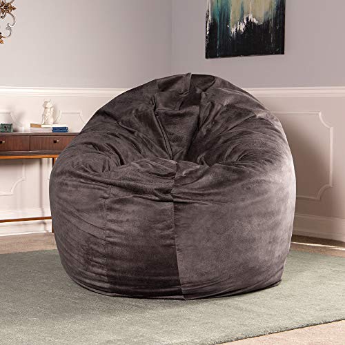 Charcoal Convertible Bean Bag Bed Z887