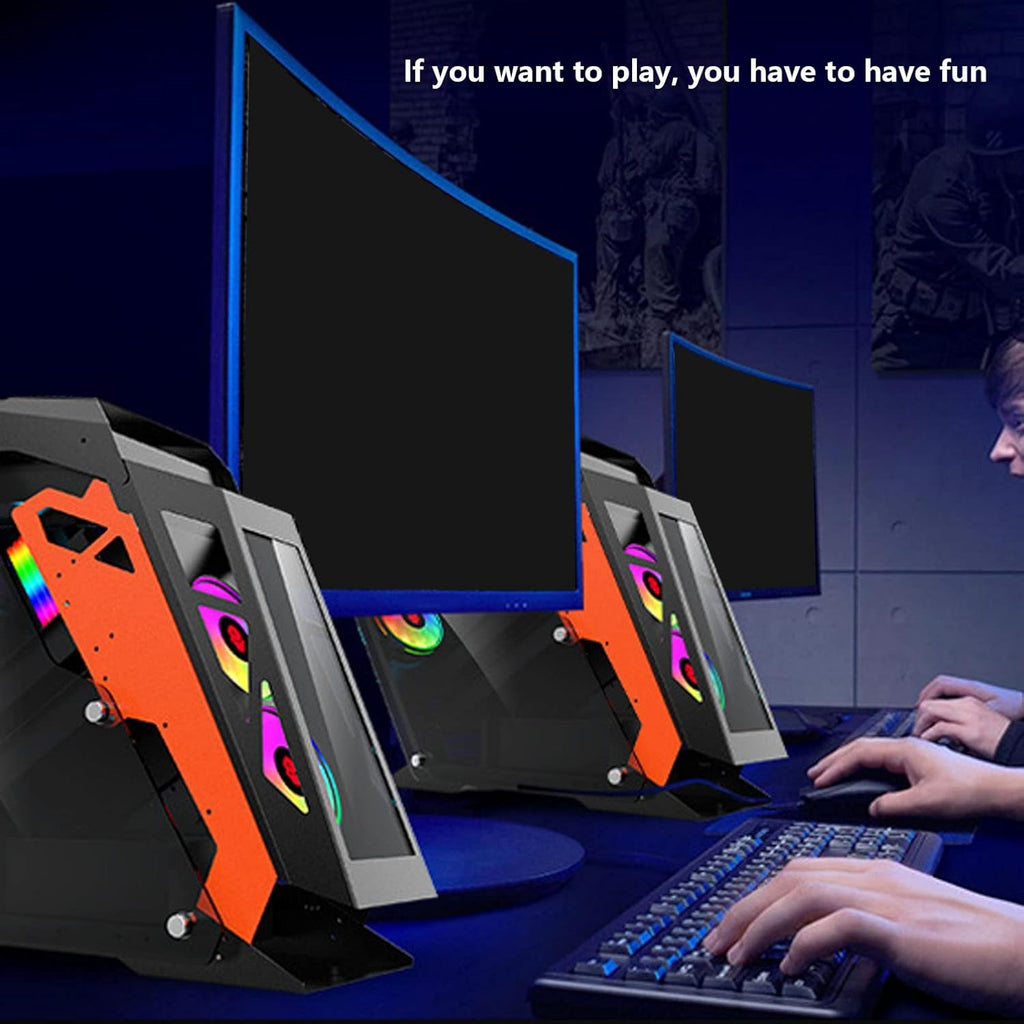 M-ATX PC Case with Tempered Glass A40083